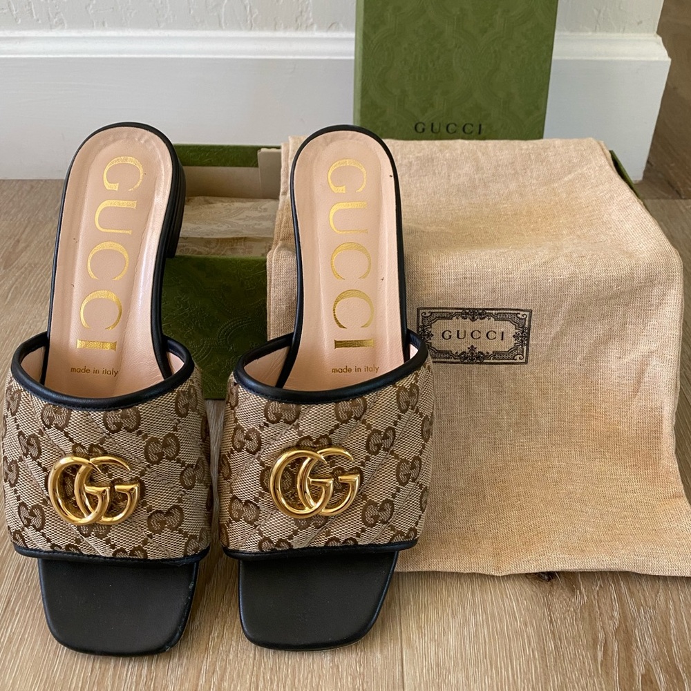 Gucci Jolie Slide Sandal EU 38 US 8